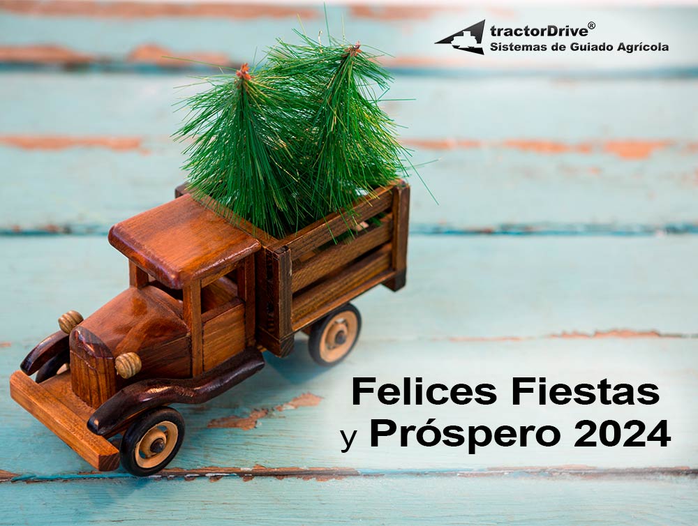 Tractor Drive os desea Felices Fiestas y Próspero 2024